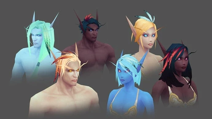 🎮 Blizzard меняет облик новой расы в WoW: Forever