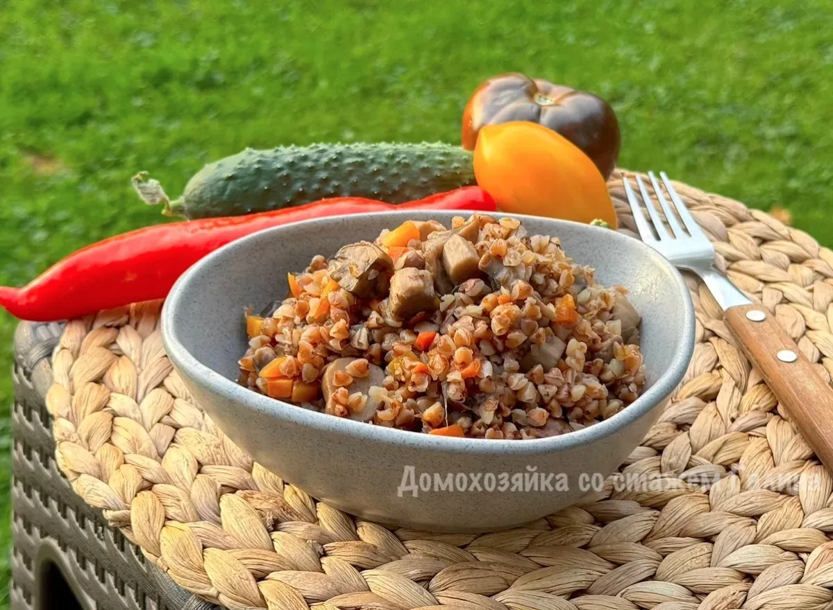 🍄‍ Греча с грибами