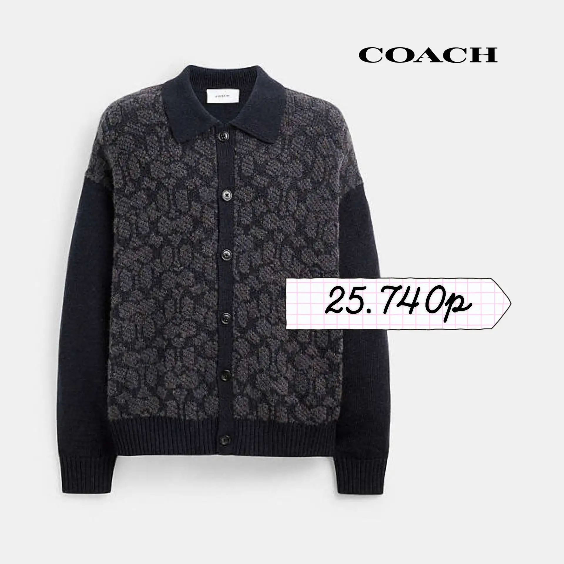 Тяжелый премиальный трикотаж. Легендарный дроп от Coach⚡