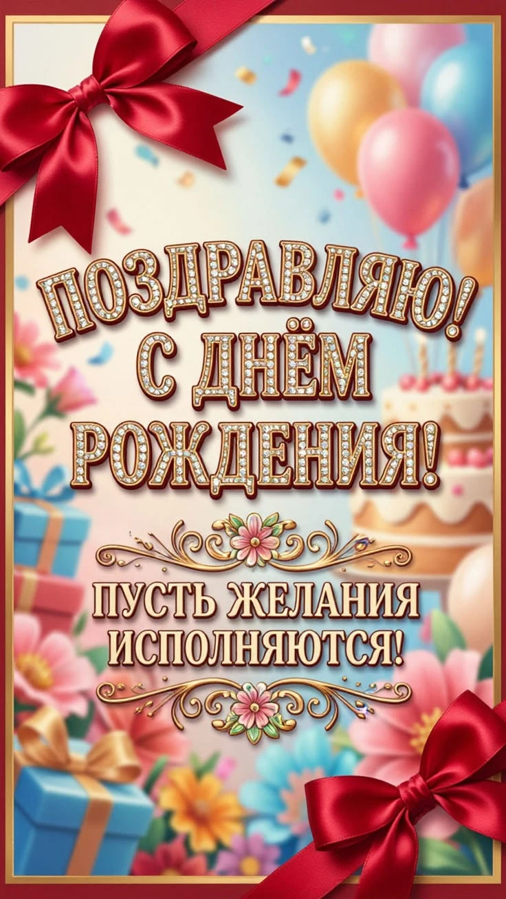 Поздравляем с Днём рождения! 🎂🎁