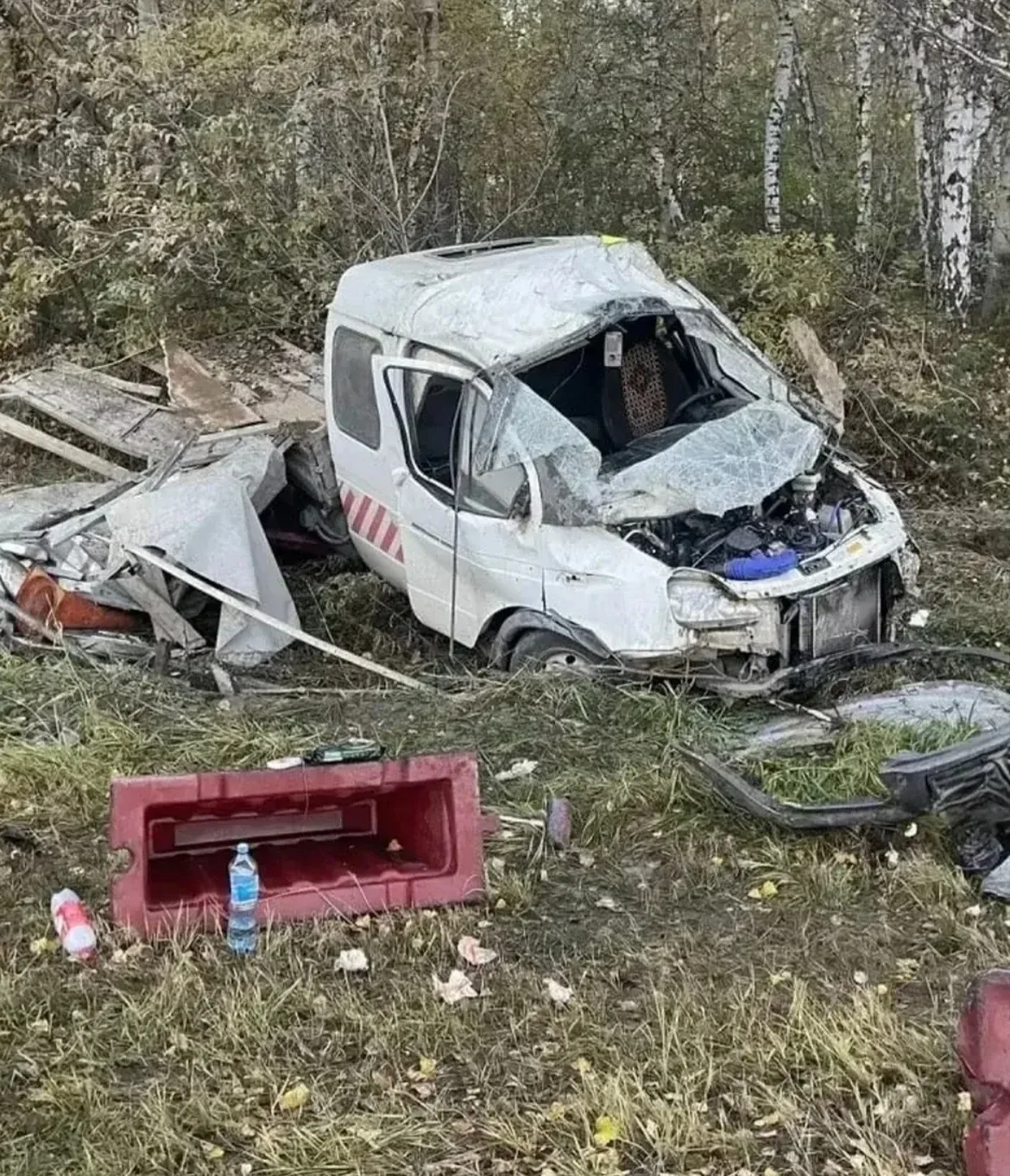 🚛 Дальнобойщик не справился с управлением и врезался в Газель