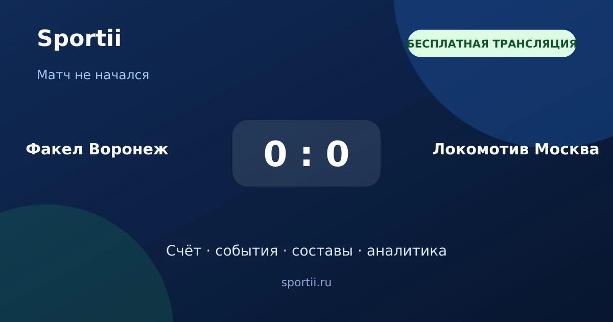 ⚽ Матч скоро начнётся — в 15:15 МСК