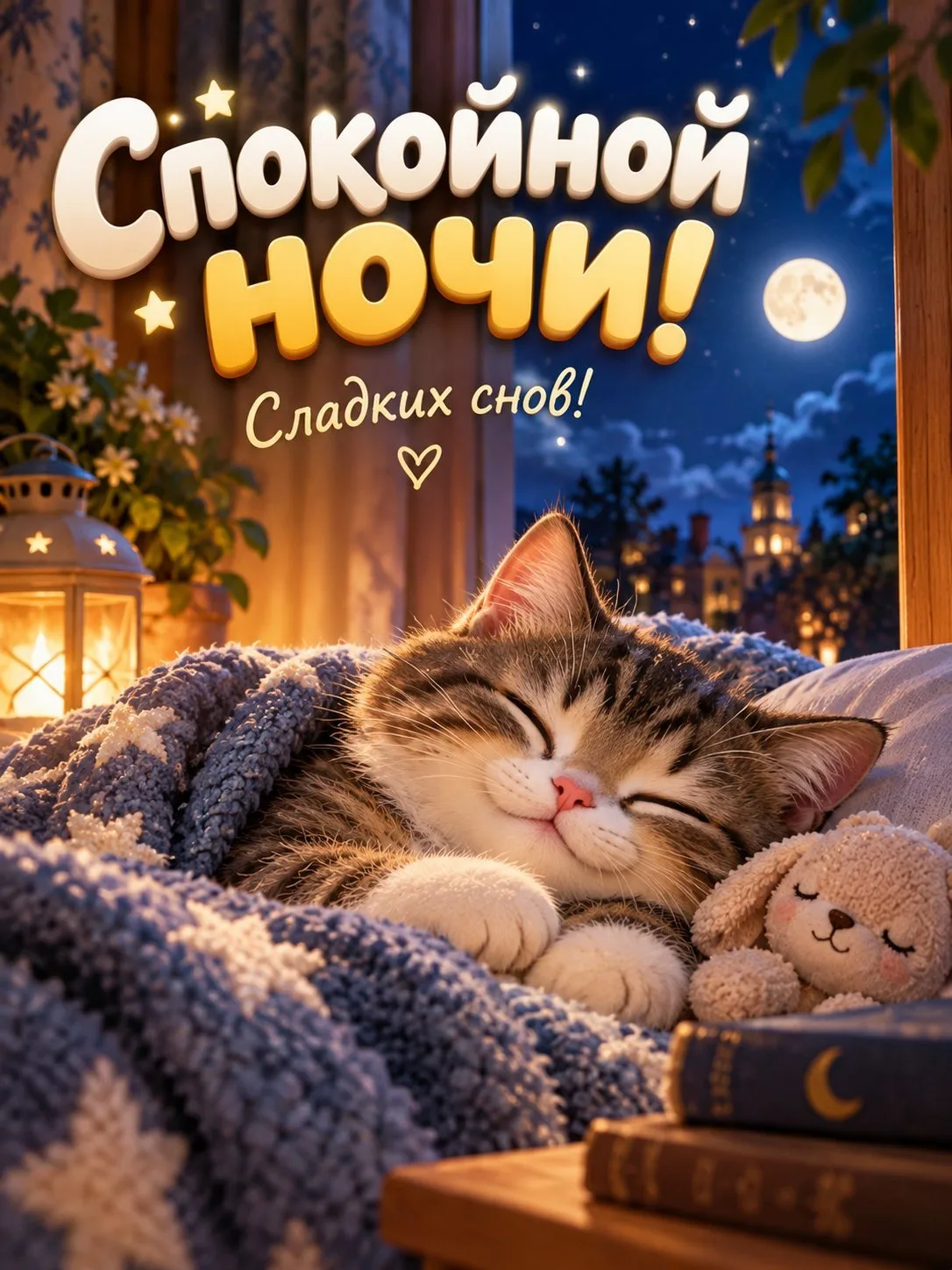 Пожелайте доброй ночи тому, кто вам дорог 🌙