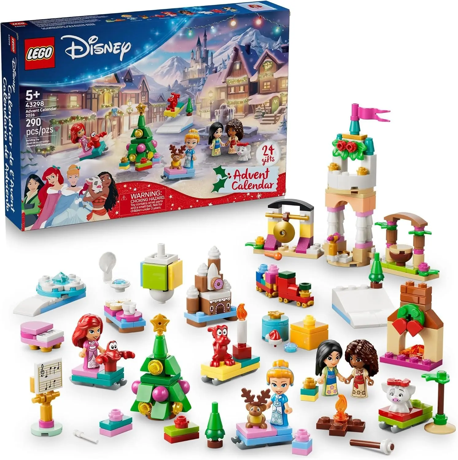 Детские адвент-календарь LEGO Disney Princess от LEGO