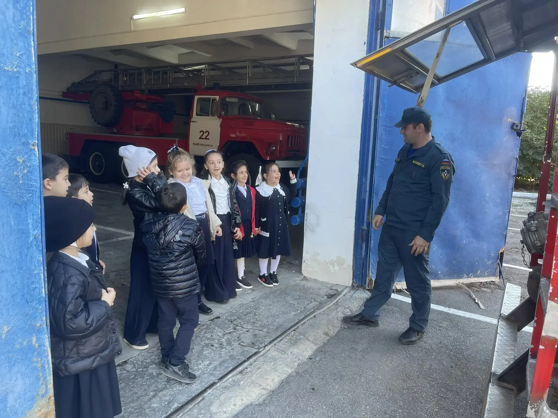 🚒 Сегодня ученики 1в класса вместе со своим классным руководителем Верзун А.П. побывал...
