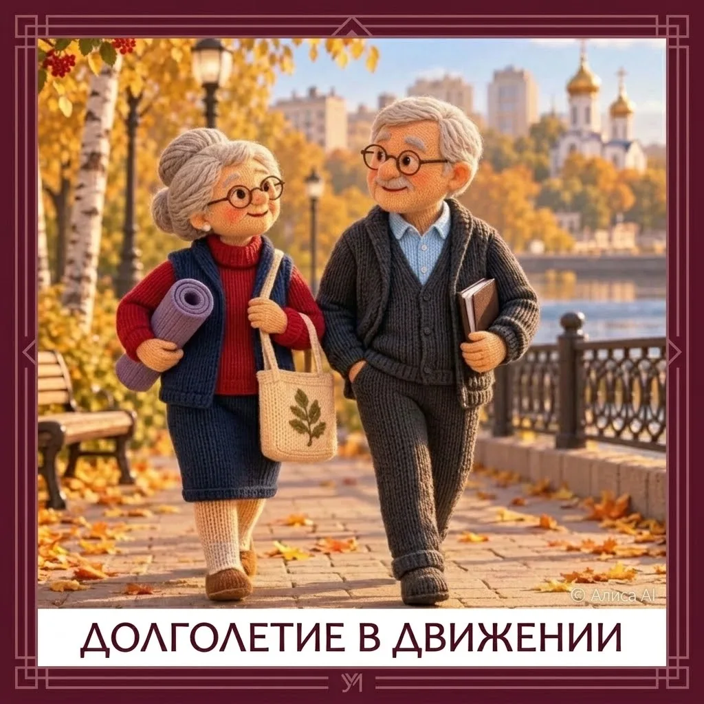 ​«Возраст — это просто цифра, а настоящая жизнь — в движении!»