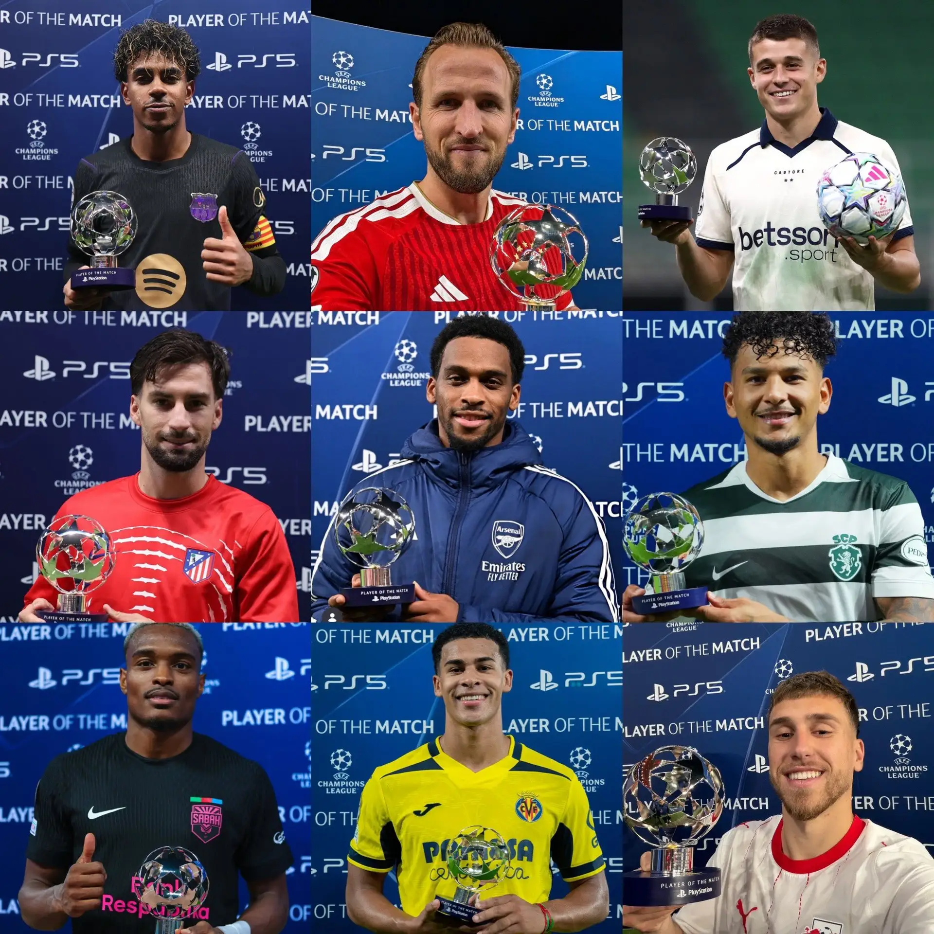 🇪🇺 MVP всех вчерашних матчей ЛЧ 🏆