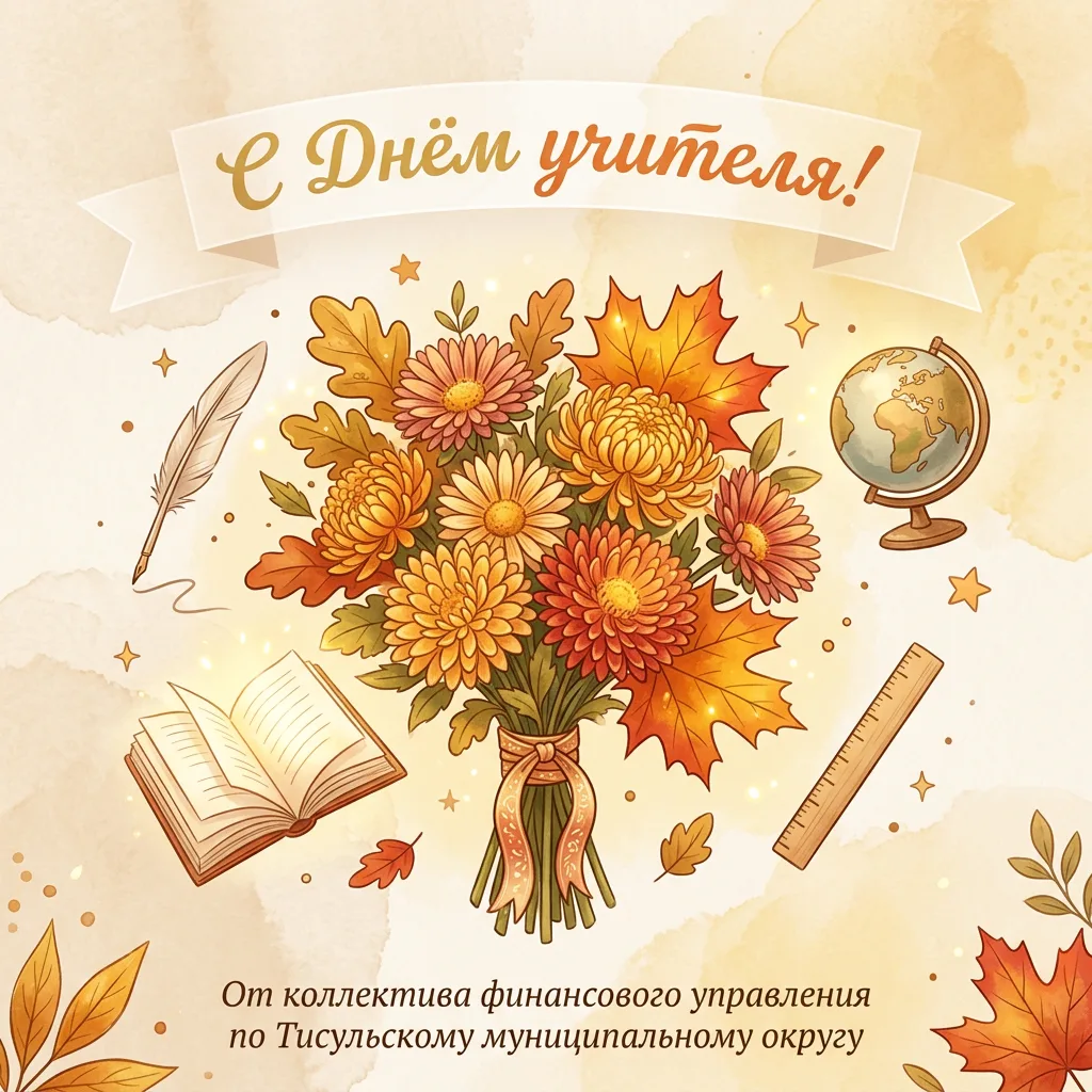 💐 Поздравляем с Днём учителя!