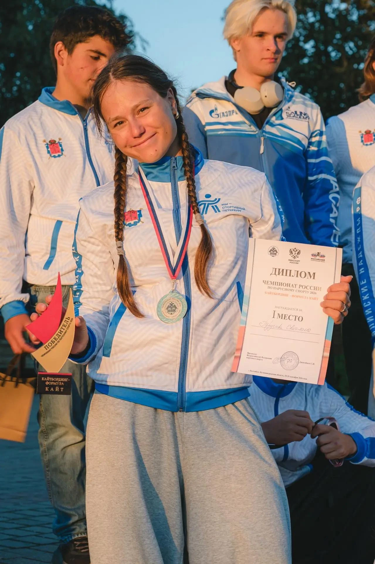 🏅 Петербургские кайтбордисты завоевали пять медалей чемпионата России