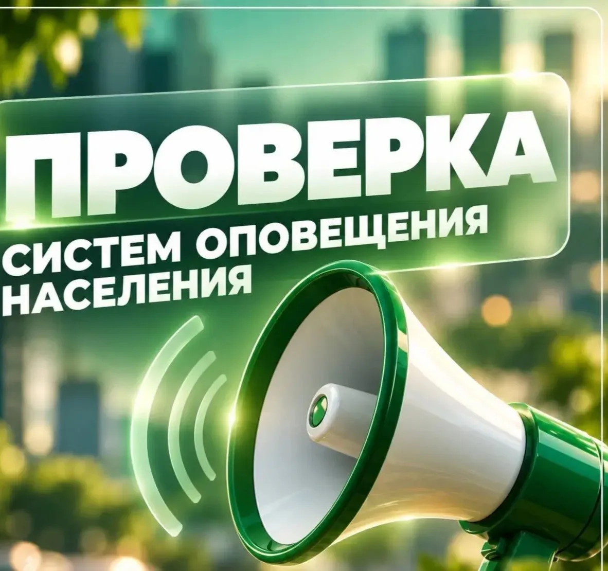 🏙 Завтра в крае снова зазвучат сирены