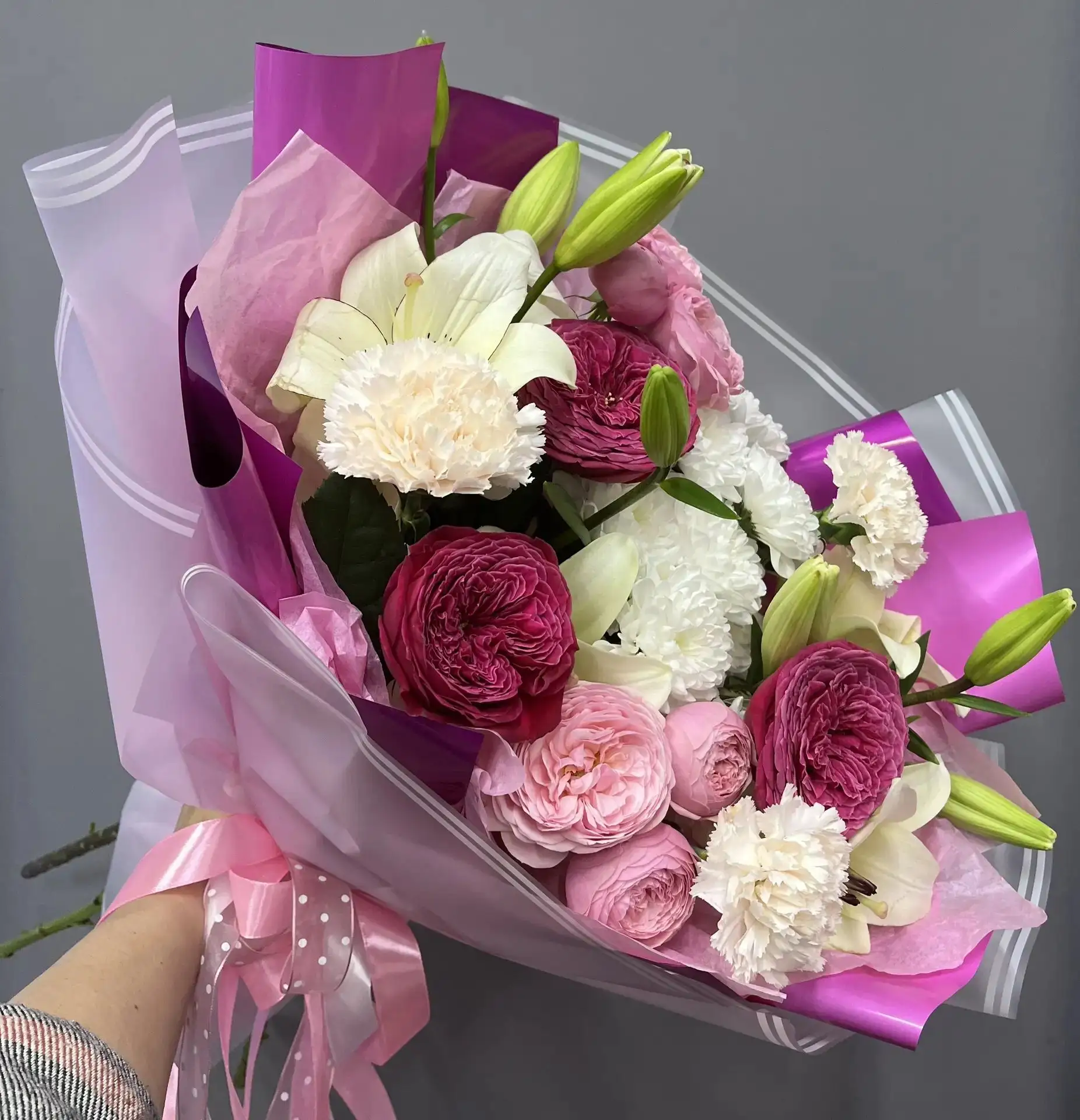 🌹 **Букет для тех, кто ценит нежность и роскошь!**
