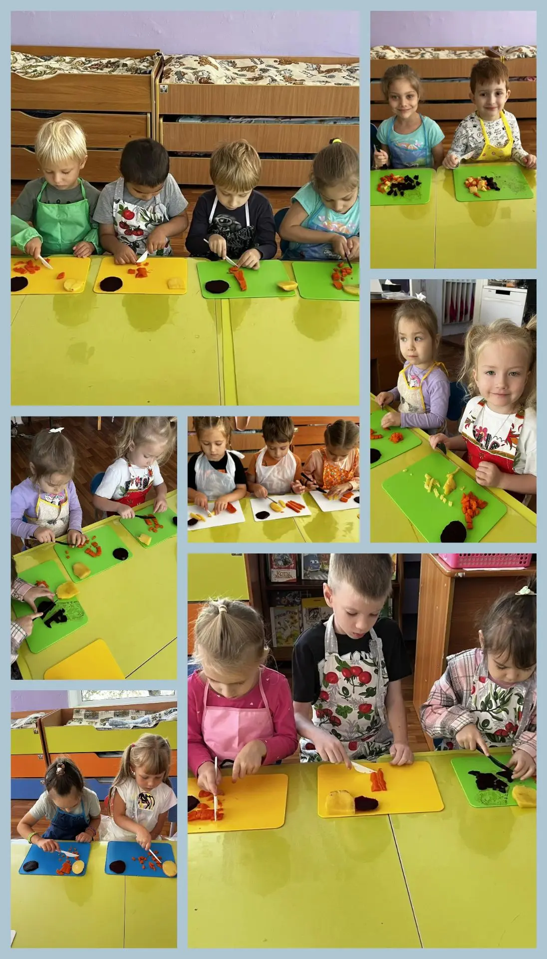 «Кулинарные приключения в группах „Ежевичка“ и "Черничка"! Ребята🥕 из подготовительной...