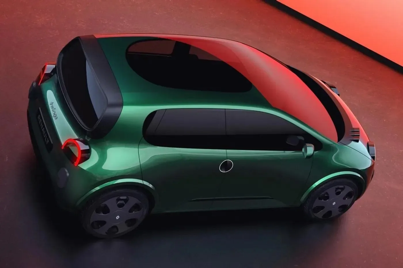 Электрический Renault Twingo E-Tech electric обзавёлся  панорамной крышей Twingobay со ...