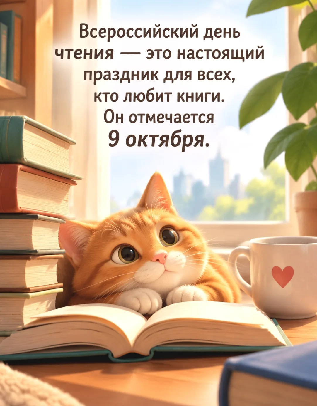 📚 9 октября в нашей стране отмечался Всероссийский день чтения.