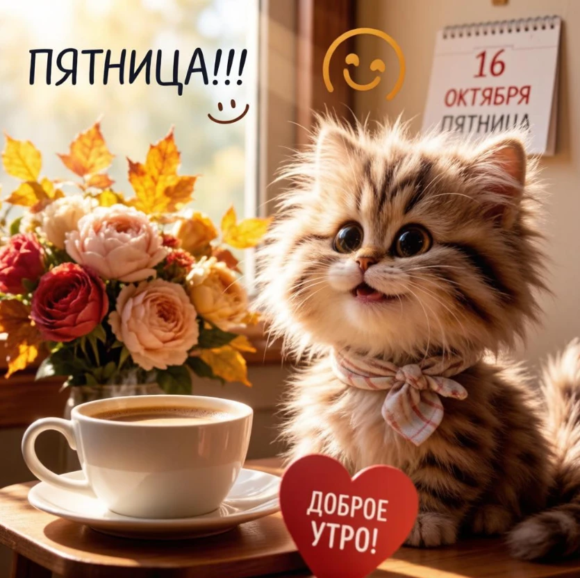 Доброе утро! 🌸❤😊✨