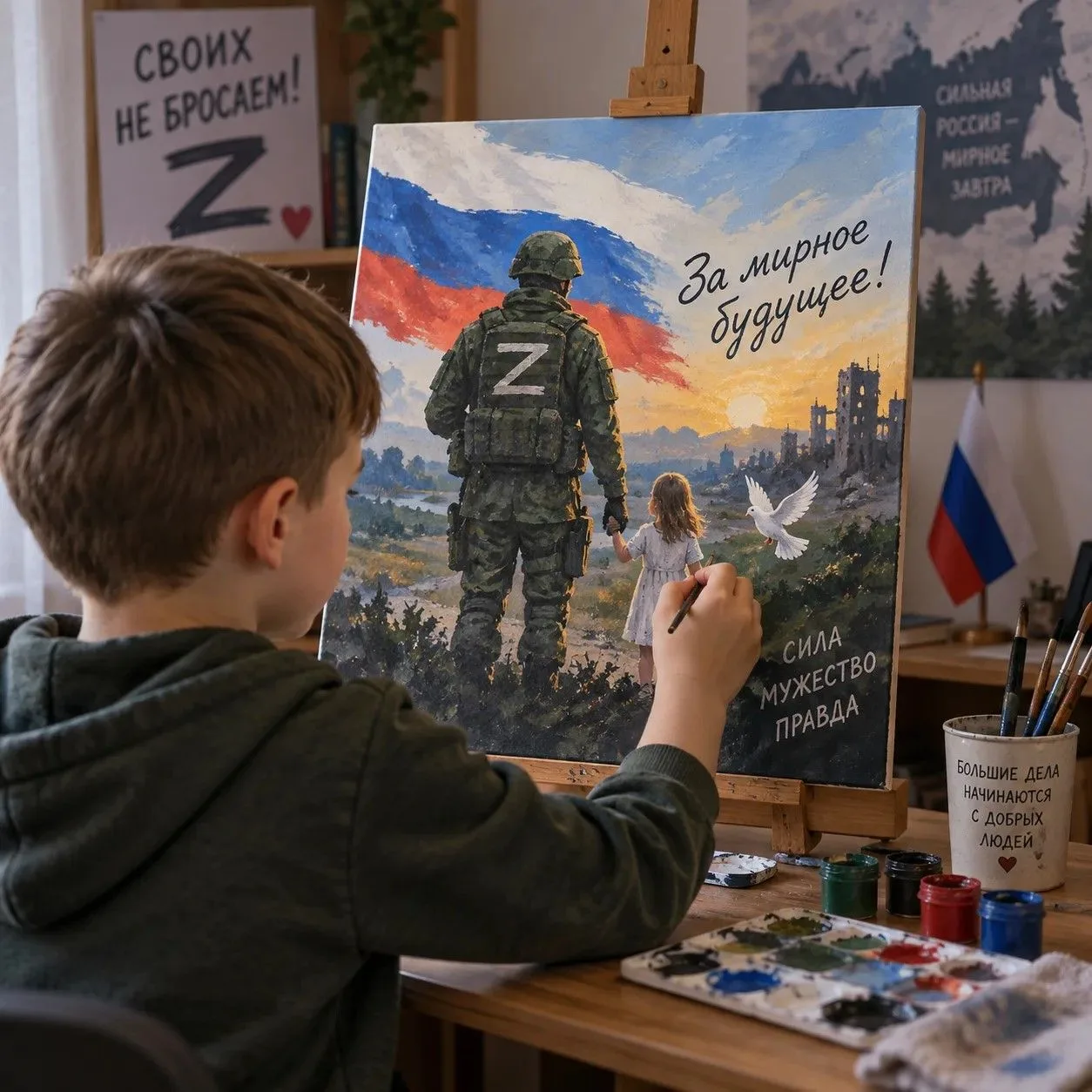🎨 «Комсомольская правда» продлевает онлайн-конкурс детских рисунков «Дети рисуют Победу»
