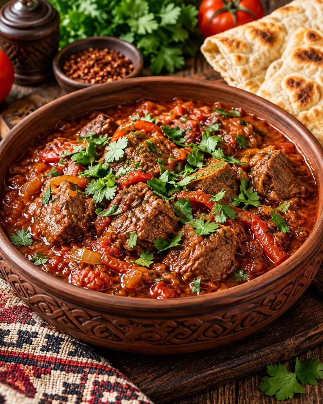 🥩🍅 ЧАШУШУЛИ ПО-ГРУЗИНСКИ 🇬🇪 — МЯСО, КОТОРОЕ ТАЕТ ВО РТУ!