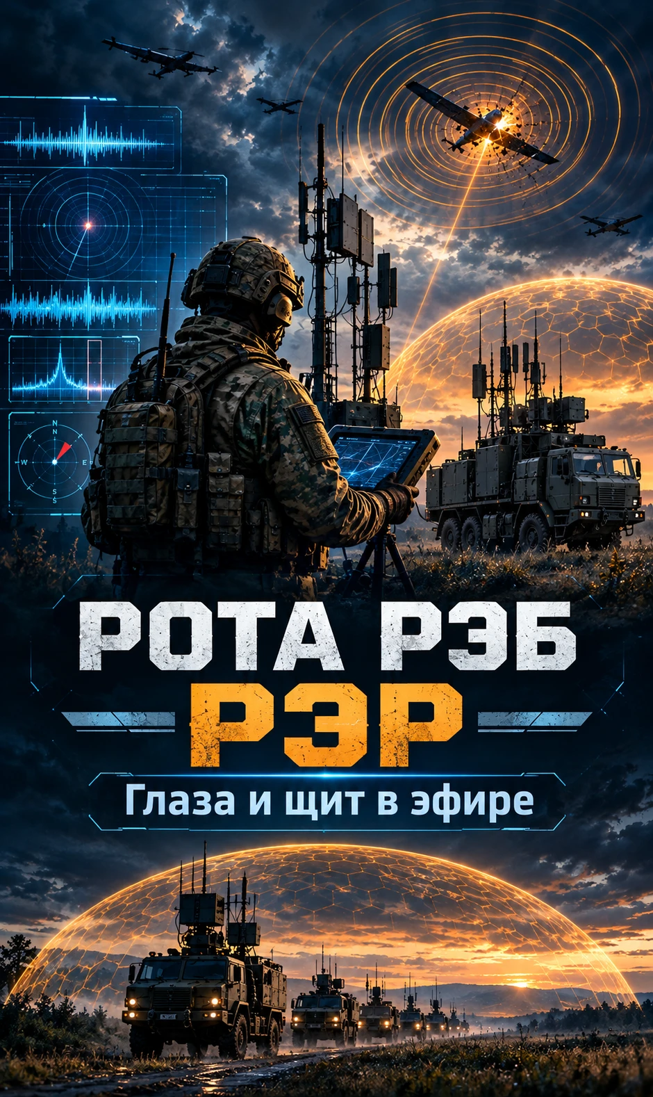 РОТА РАДИОЭЛЕКТРОННОЙ БОРЬБЫ,РАДИОЭЛЕКТРОННОЙ РАЗВЕДКИ
