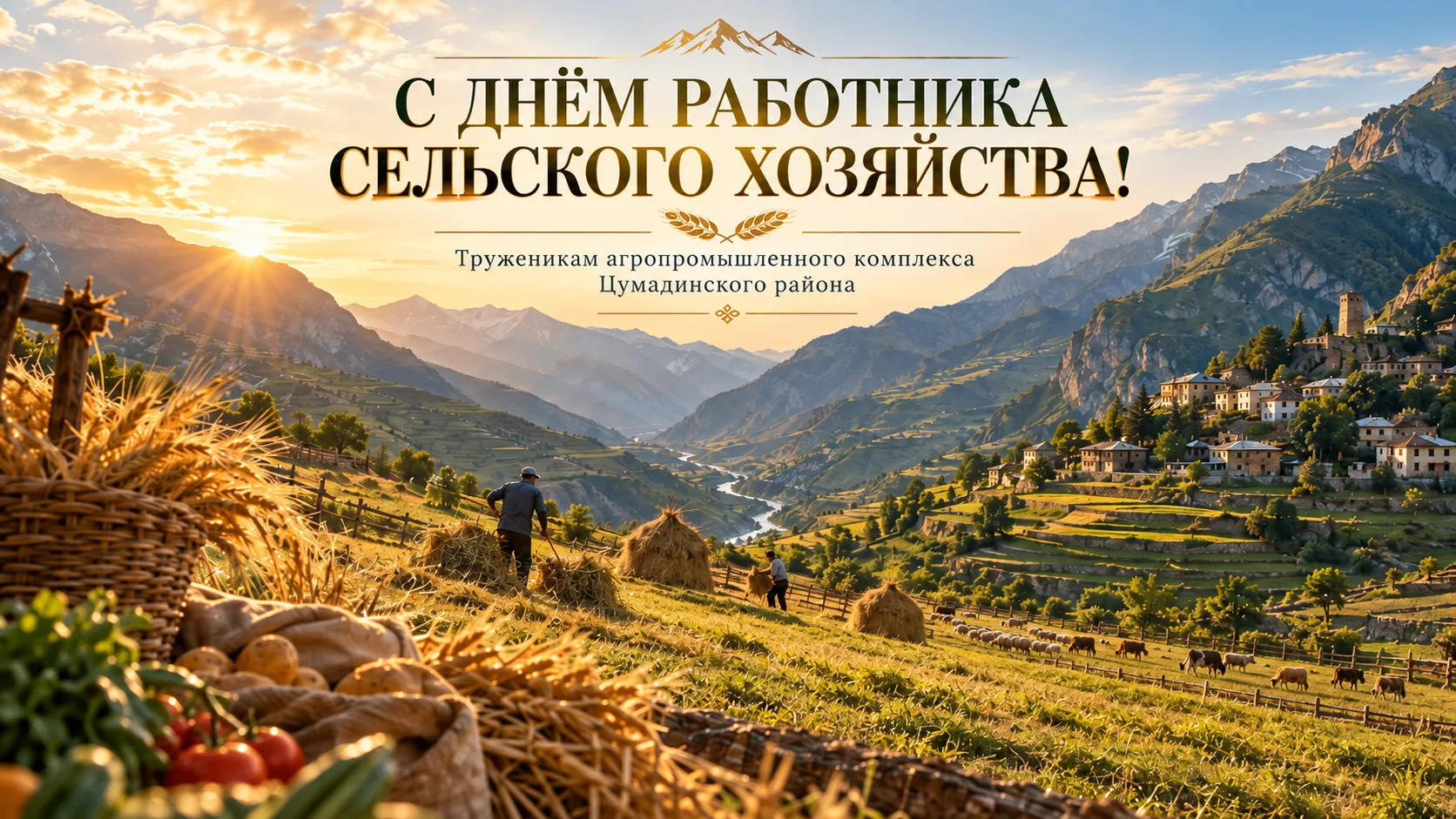 ЗЕМЛЯ, КОТОРАЯ КОРМИТ: С ДНЁМ РАБОТНИКА СЕЛЬСКОГО ХОЗЯЙСТВА!