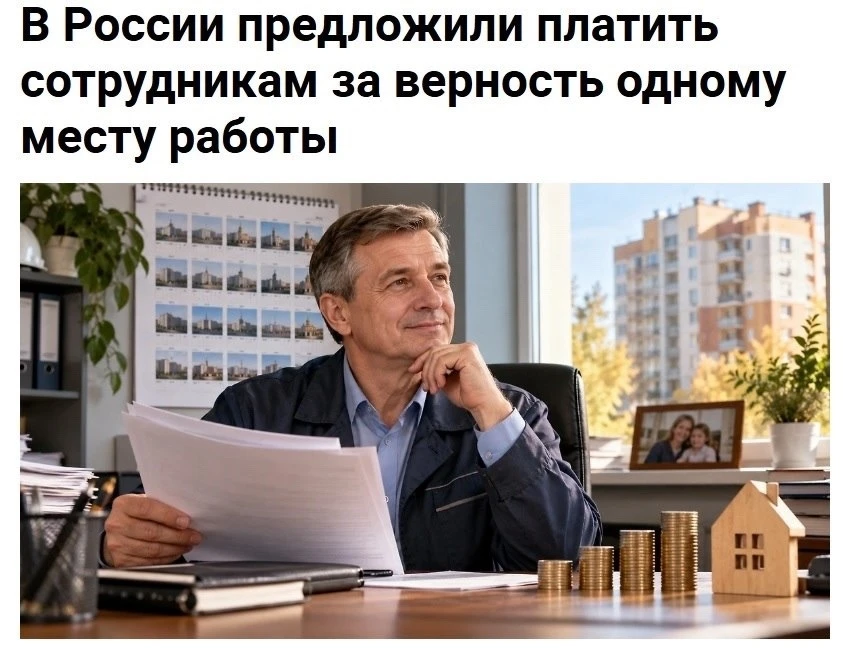 В России предложили доплачивать за верность одному работодателю
