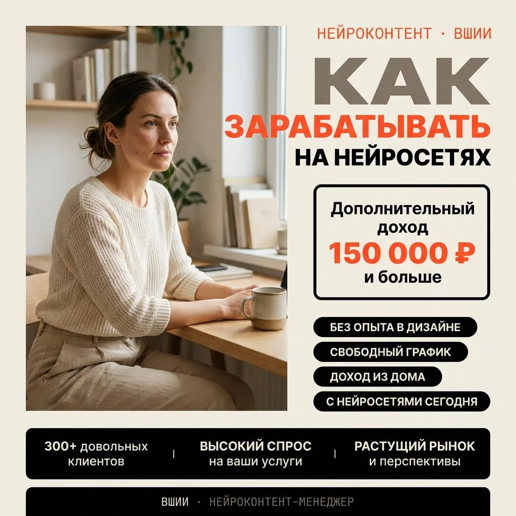 Возможность получить актуальную профессию с гарантией заказов с первого месяца?