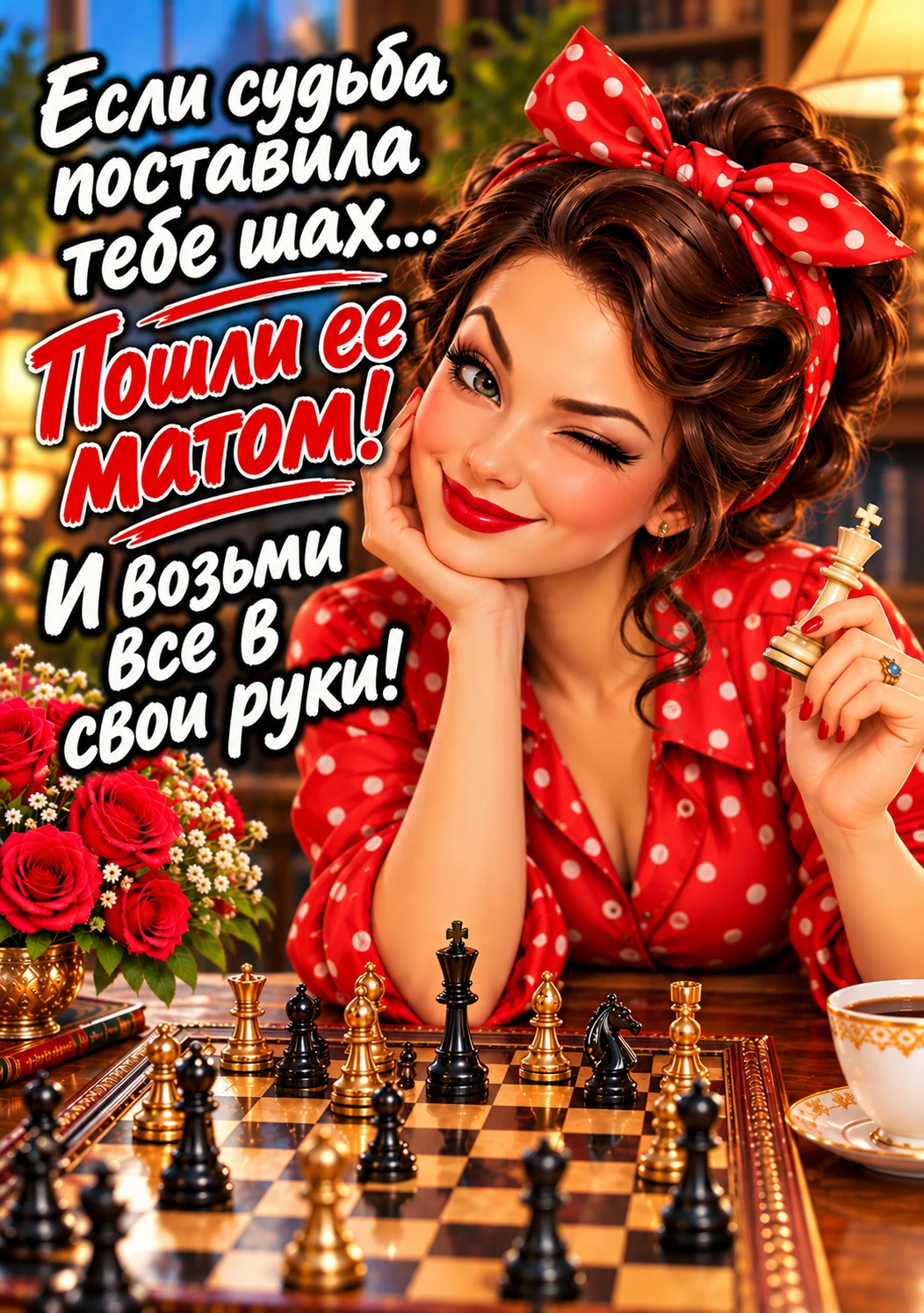 💚💛❤️ Настроение в открытке.