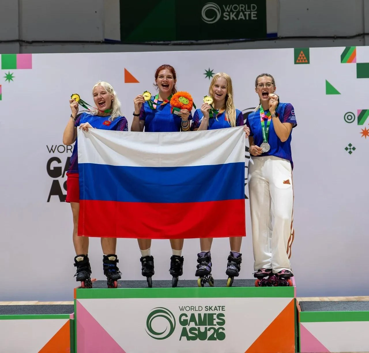 🛼🇷🇺 Россияне показали свой лучший результат в первую неделю World Skate Games