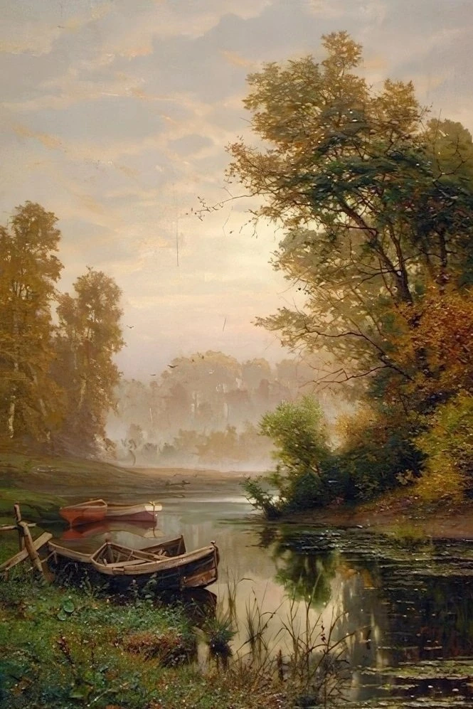 "Туманное утро", 1890