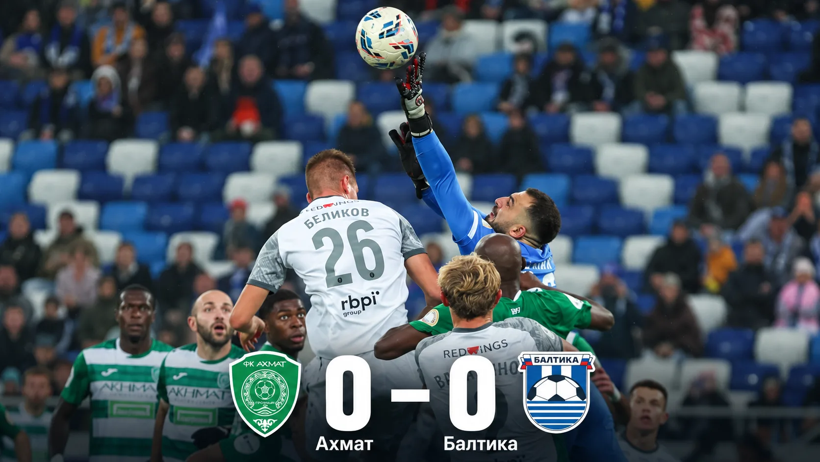 ⚽️ В Грозном — без голов