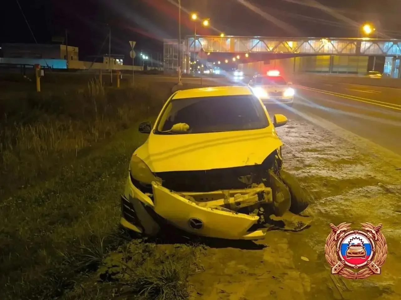 🚗 В Калининском округе при столкновении Mazda и Ford пострадала 25-летняя девушка. ДТП...
