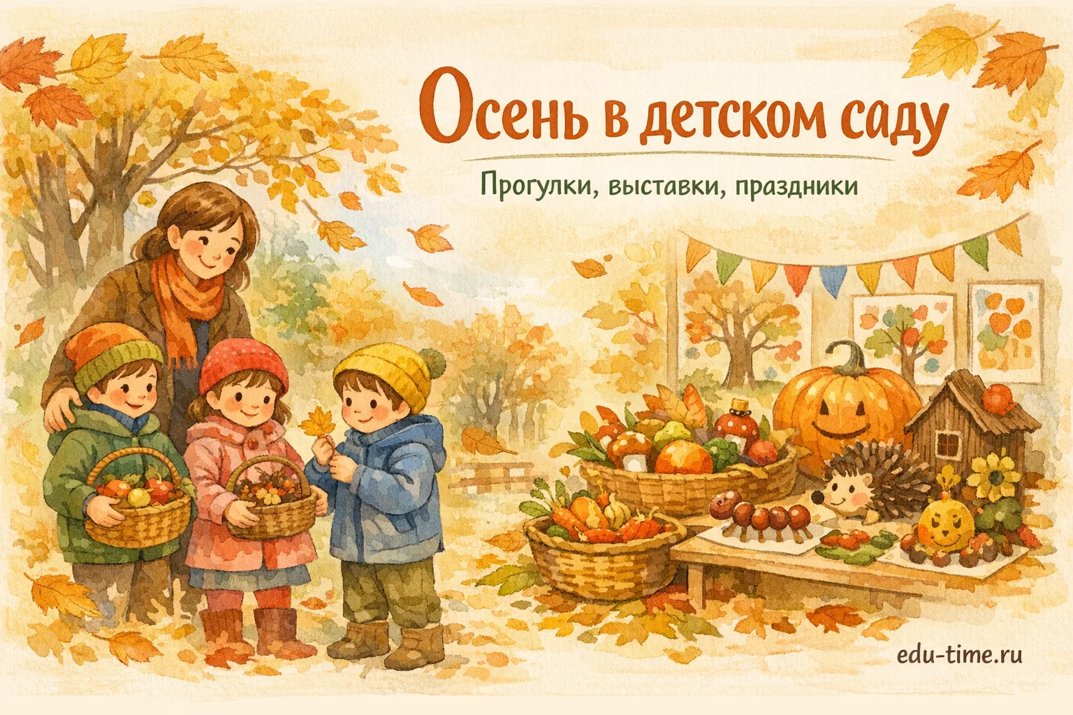Осень в детском саду