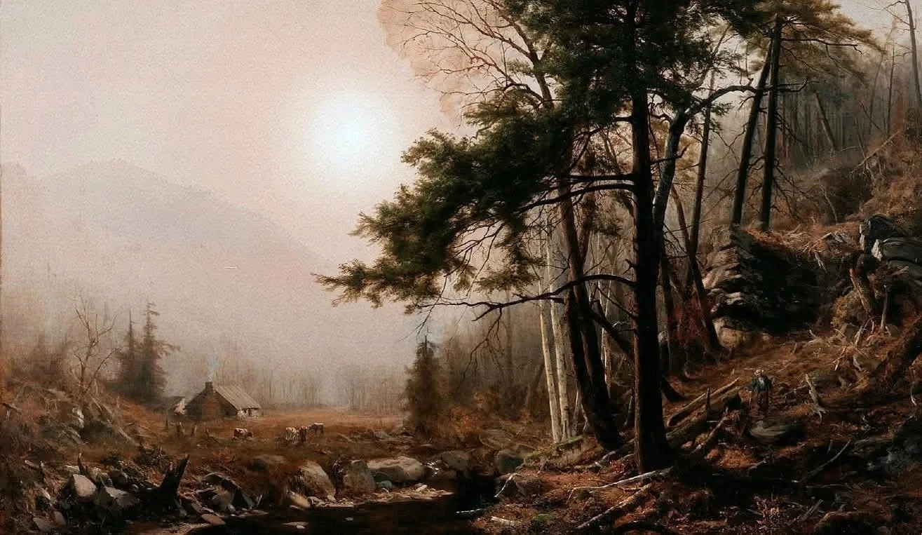 "Бабье лето" (Indian Summer), ок. 1861 г.