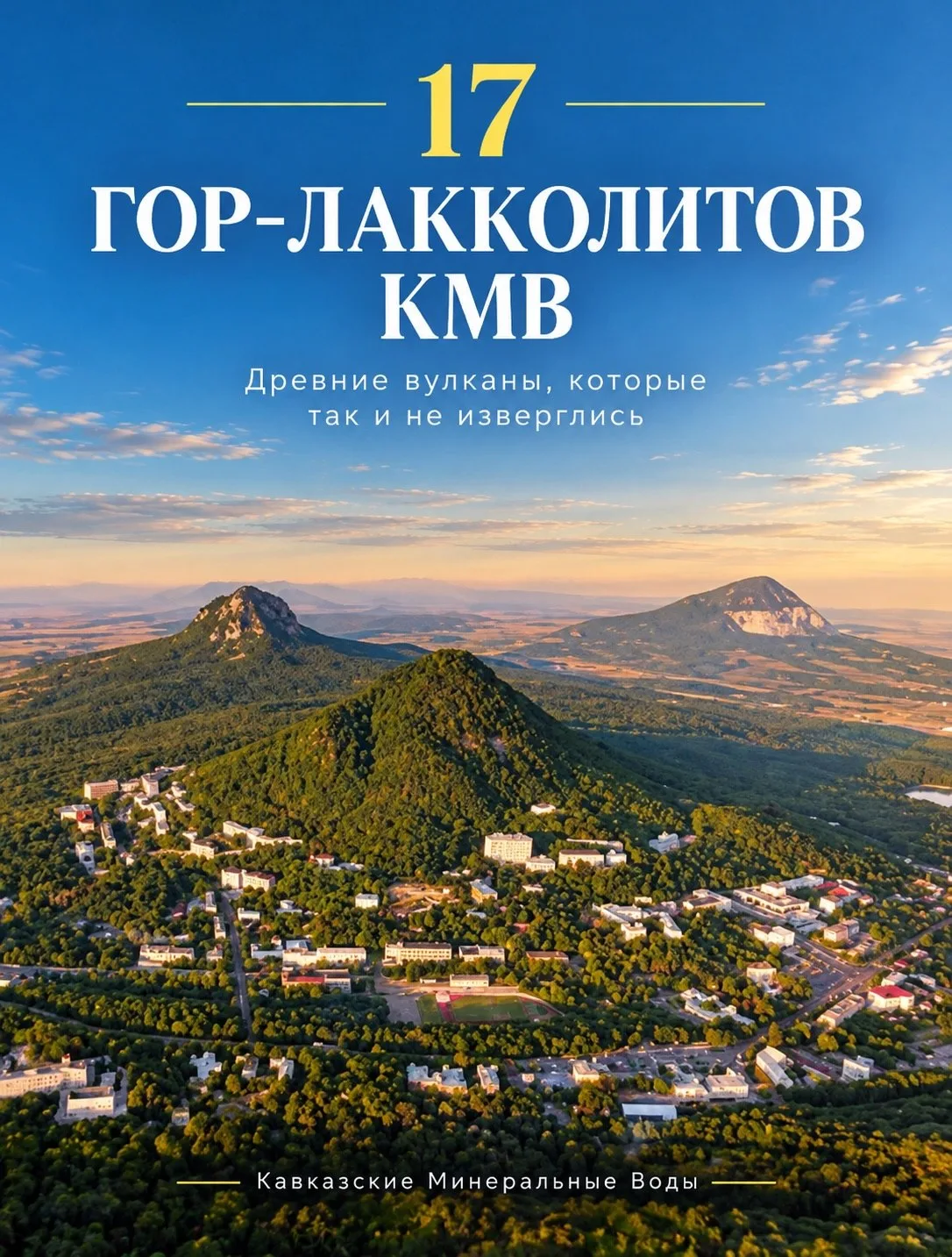 ⛰️17 гор-лакколитов КМВ