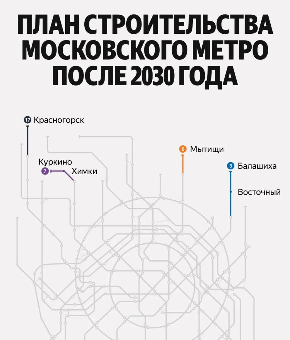 🚇 Семь направлений будущего метро: где присмотреться к жилью