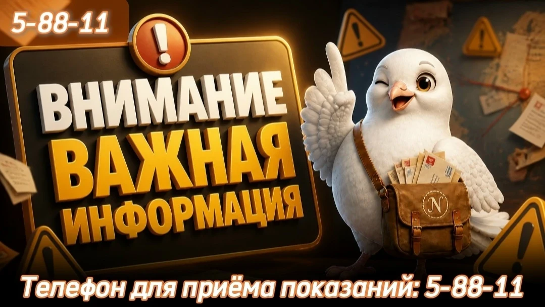 Передать показания счётчиков можно по телефону