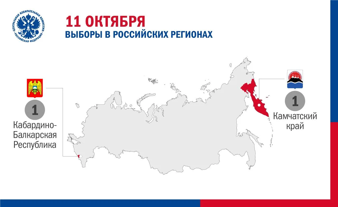 11 октября выборы пройдут в…