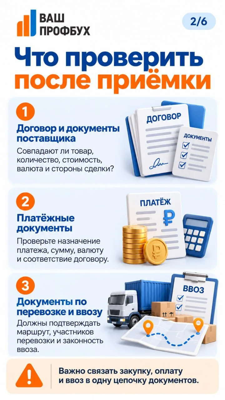 📦 Товар уже на складе. А документы по импорту действительно в порядке?