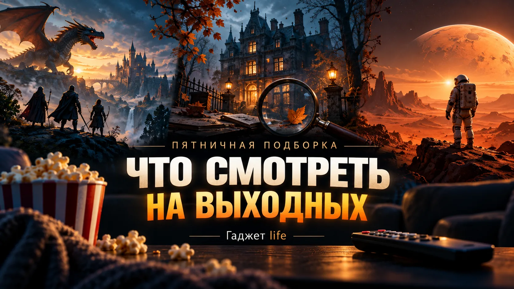 🍿 Пятница! Что смотрим на выходных?