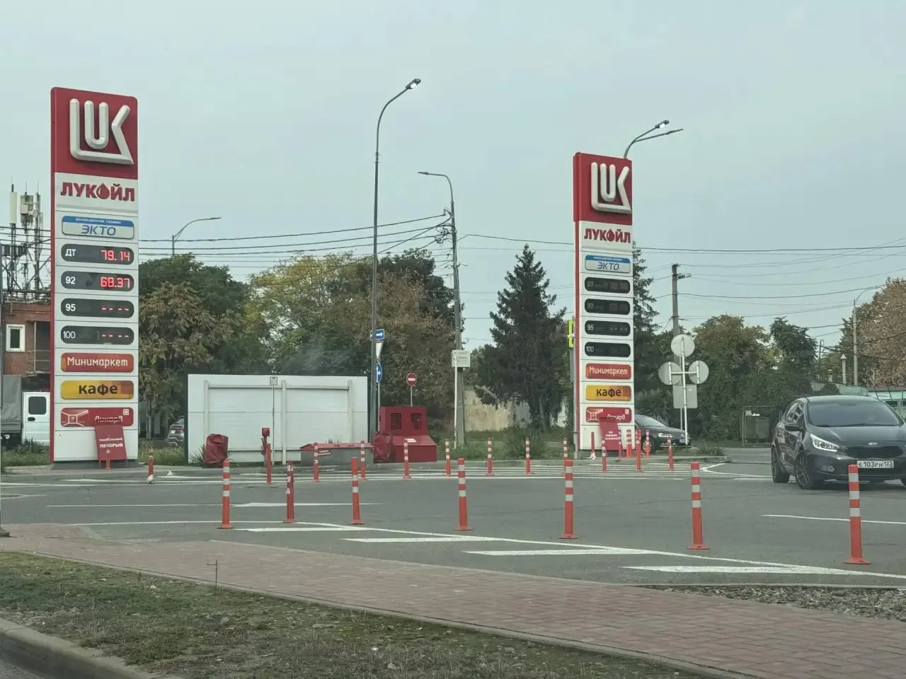 Информация о наличии топлива на АЗС Краснодара по данным мэрии