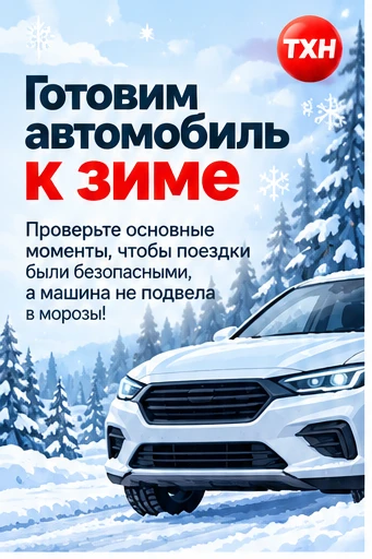 🚘 Готовим машину к зиме