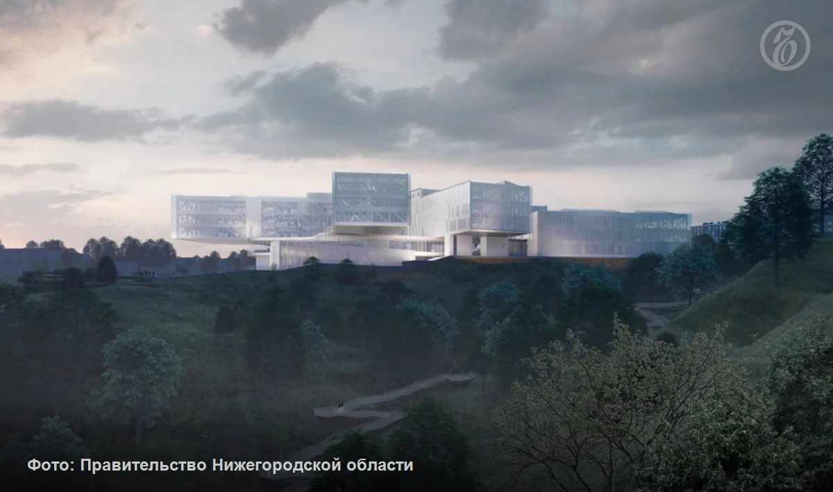 Минград согласовал облик главного здания ИТ-кампуса «Неймарк» в Нижнем Новгороде