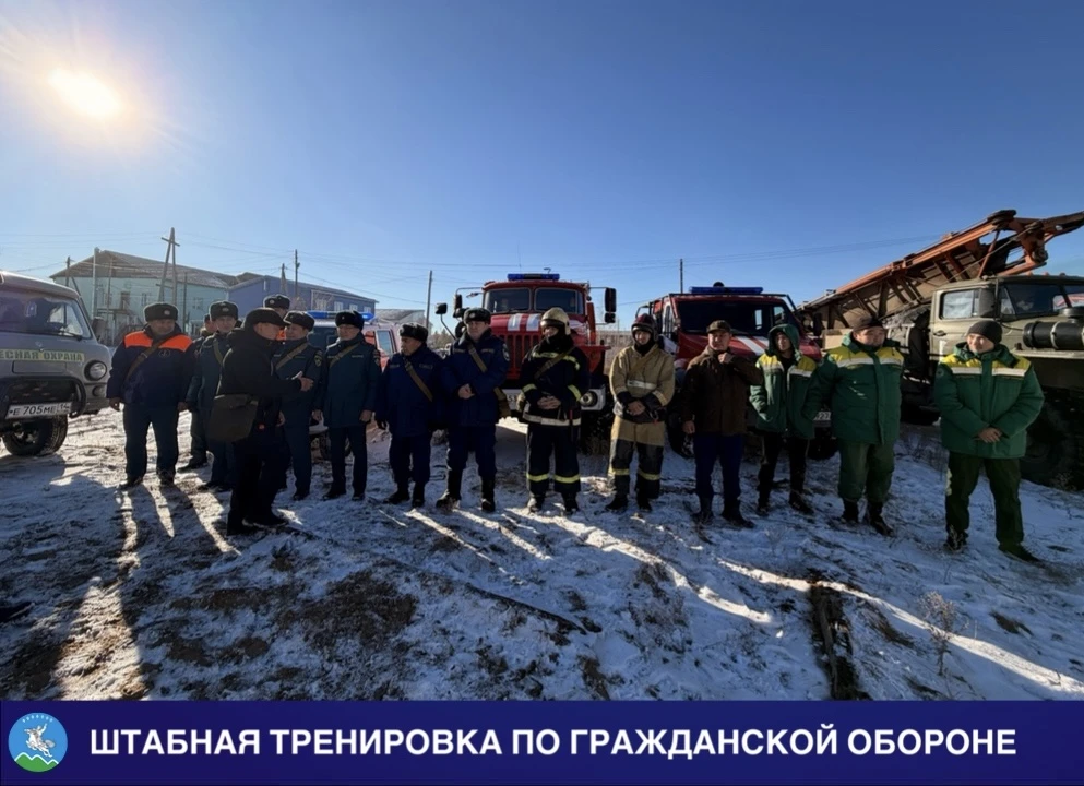 С 7 по 9 октября проведена штабная тренировка по гражданской обороне с органами управле...