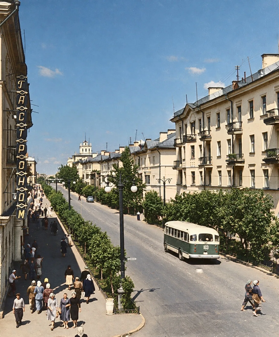 Улица Ленина, конец 1960-х