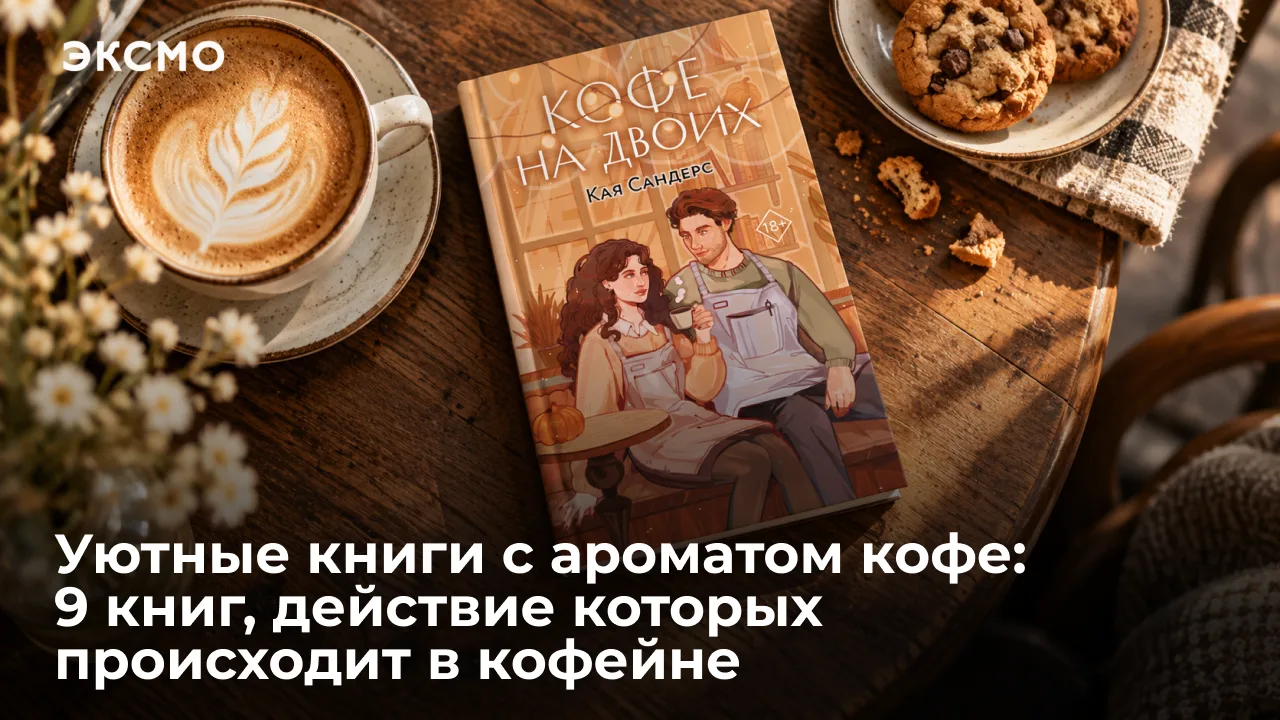 Мы собрали 9 книг о героях, работающих, влюбляющихся и раскрывающих преступления в кофе...