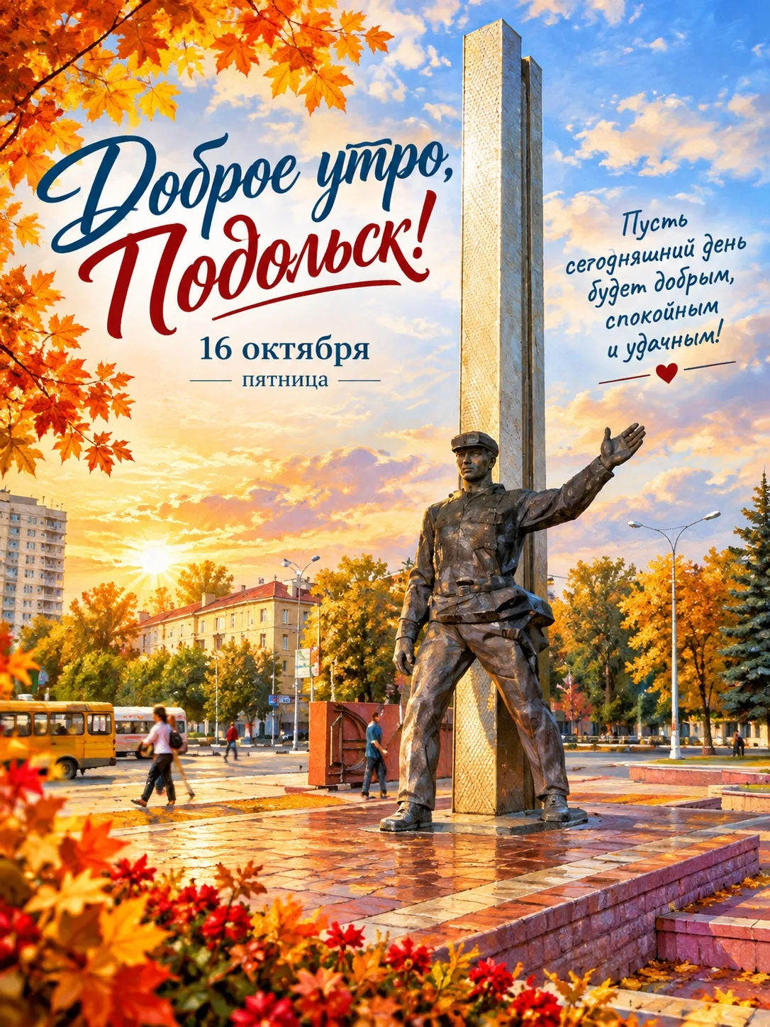 ☀️ Доброе утро, Подольск!