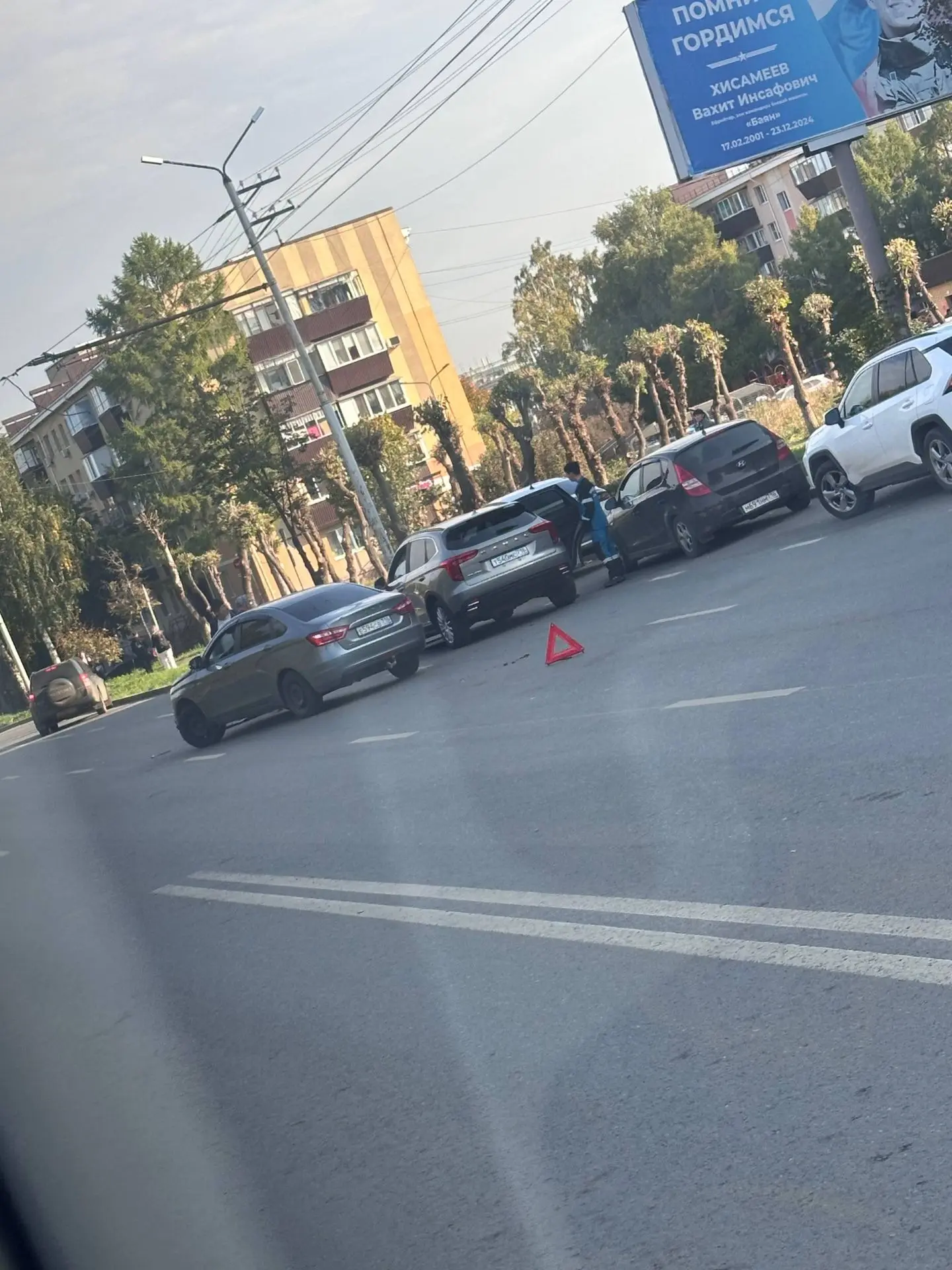 ⚠️ ДТП не далеко от кольца у больничного городка.