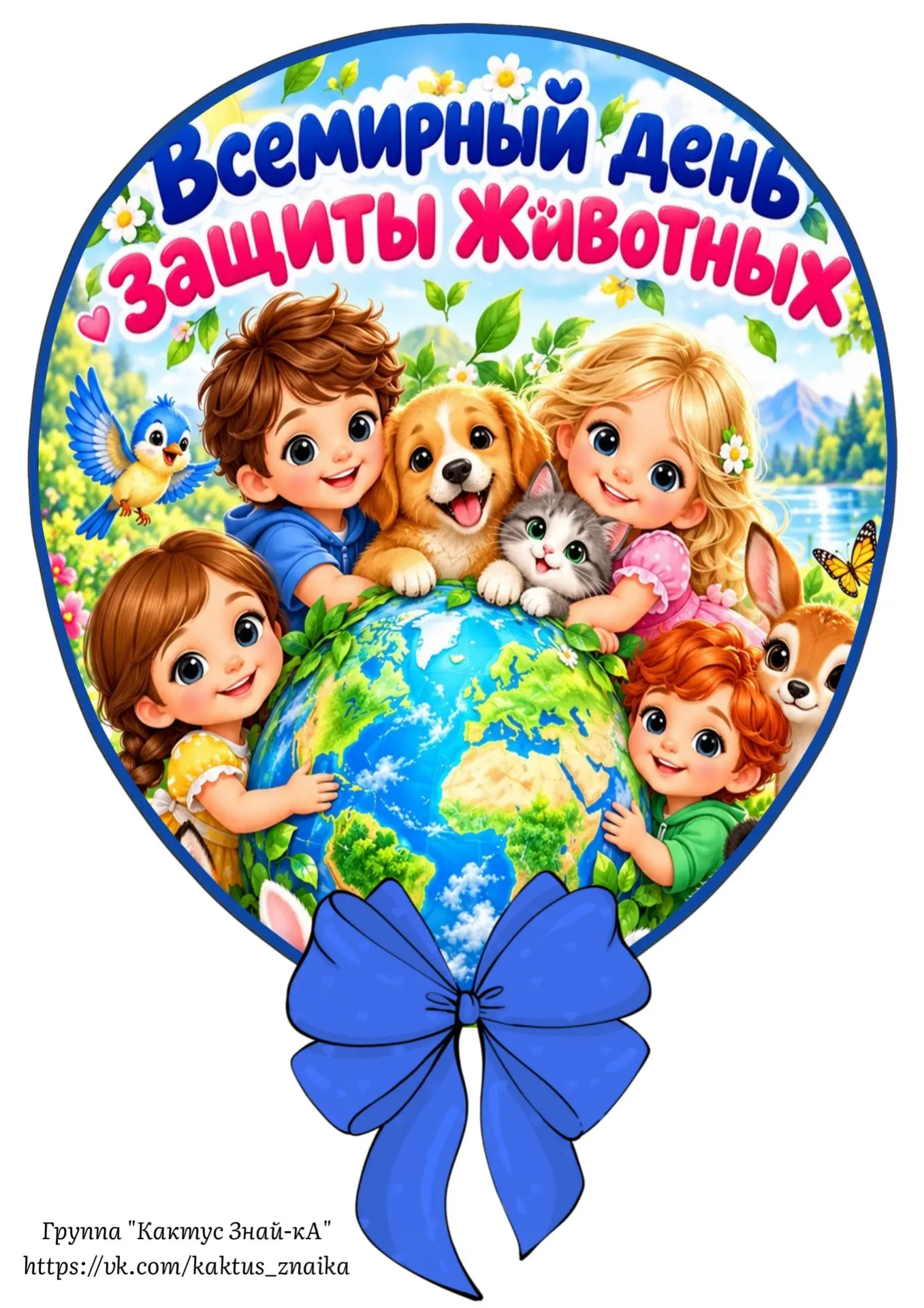 Шарики для оформления ко всемирному дню защиты животных 🐶🦝🐺🦊🐯🐱🐷🐏🐑