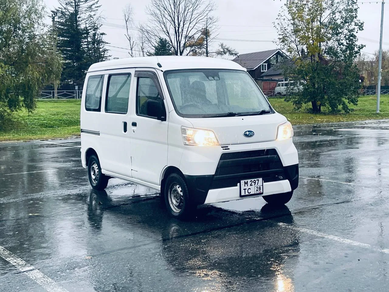 Привет, выставим на продажу. Subaru sambar 2020г год в рф 0.7 механика 4wd автостоп кон...