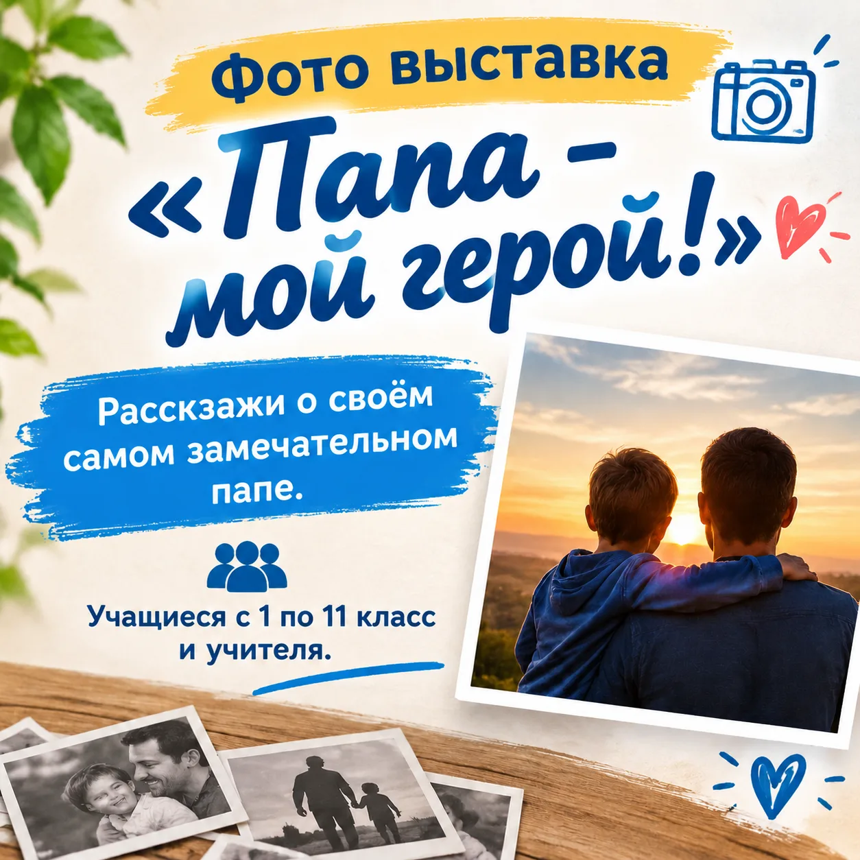 Скоро вся наша страна будет отмечать один из любимых семейных праздников – День отца! М...