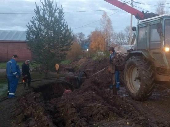 В селе Лычково Демянского округа отремонтируют водопровод